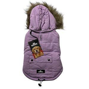 Dog Whisperer Dog Coat - Small, Purple